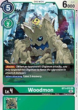 Woodmon (BT1-072) - Official Tournament Pack Events (Alternative Art) [OTPE-BT1-072]