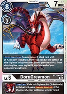 DoruGreymon (BT7-064) - Official Tournament Pack Events (Alternative Art) [OTPE-BT7-064]