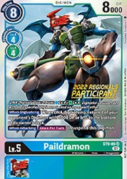 Paildramon (ST9-05) (V.1) - Championship 2022 Promos (Alternative Art) [CP22-ST9-05]