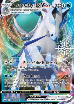Ice Rider Calyrex VMAX - Chilling Reign (Promo) [CRE-046]