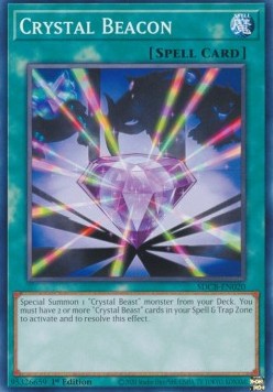 Crystal Beacon - Structure Deck: Legend of the Crystal Beasts (Common) [SDCB-020]