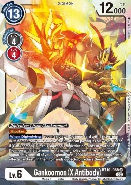 Gankoomon (BT10-068) - Xros Encounter (Super Rare) [BT-10-068]