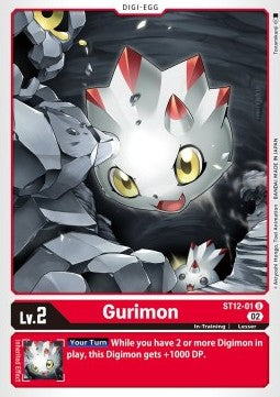 Gurimon (ST12-01) - Starter Deck: Jesmon (Uncommon) [ST-12-01]