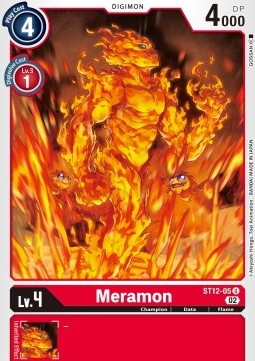 Meramon (ST12-05) - Starter Deck: Jesmon (Uncommon) [ST-12-05]