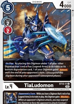 TiaLudomon (ST13-11) - Starter Deck: RagnaLoardmon (Uncommon) [ST-13-11]