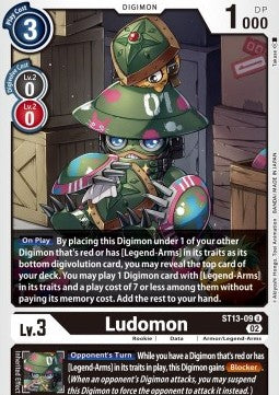 Ludomon (ST13-09) - Starter Deck: RagnaLoardmon (Uncommon) [ST-13-09]
