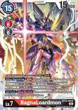 RagnaLoardmon (ST13-06) - Starter Deck: RagnaLoardmon (Super Rare) [ST-13-06]