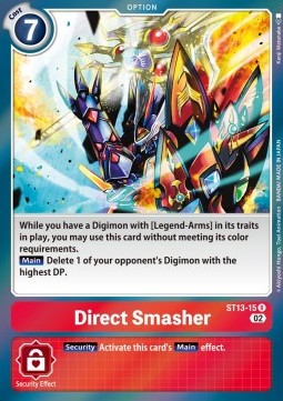 Direct Smasher (ST13-15) - Starter Deck: RagnaLoardmon (Rare) [ST-13-15]