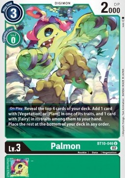 Palmon (BT10-046) - Xros Encounter (Uncommon) [BT-10-046]