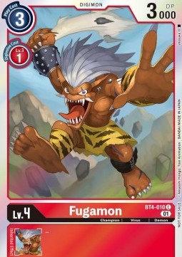 Fugamon (BT4-010) - Promos: Xros Encounter (Alternative Art) [BT-10P-BT4-010]