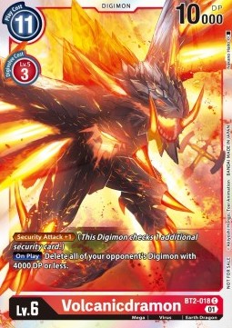 Volcanicdramon (BT2-018) - Promos: Xros Encounter (Alternative Art) [BT-10P-BT2-018]