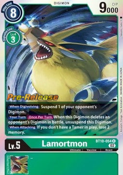 Lamortmon (BT10-054) - Promos: Xros Encounter (Rare) [BT-10P-BT10-054]