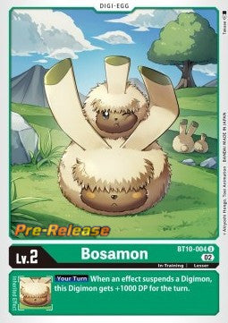 Bosamon (BT10-004) - Promos: Xros Encounter (Uncommon) [BT-10P-BT10-004]