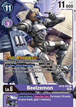 Beelzemon (BT10-082) - Promos: Xros Encounter (Uncommon) [BT-10P-BT10-082]