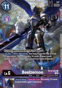 Beelzemon (BT10-082) (V.2) - Xros Encounter (Alternative Art) [BT-10-082]