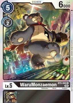 WaruMonzaemon (BT5-066) - Official Tournament Pack Events (Alternative Art) [OTPE-BT5-066]