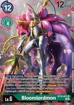 Bloomlordmon (BT10-057) (V.2) - Xros Encounter (Alternative Art) [BT-10-057]