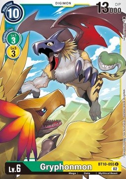 Gryphonmon (BT10-055) - Xros Encounter (Uncommon) [BT-10-055]