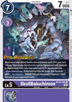 SkullBaluchimon (BT10-080) - Promos: Xros Encounter (Uncommon) [BT-10P-BT10-080]