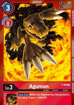 Agumon (P-009) (V.3) - Promos (Alternative Art) [P-009]
