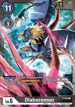 Diaboromon (P-016) (V.4) - Promos (Alternative Art) [P-016]