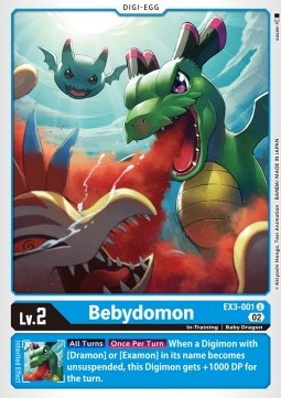 Bebydomon (EX3-001) - Draconic Roar (Uncommon) [EX-03-001]