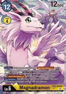 Magnadramon (EX3-036) (V.2) - Draconic Roar (Alternative Art) [EX-03-036]