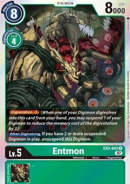 Entmon (EX3-043) - Draconic Roar (Rare) [EX-03-043]