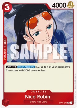Nico Robin (OP01-017) - Romance Dawn (Rare) [OP01-017]