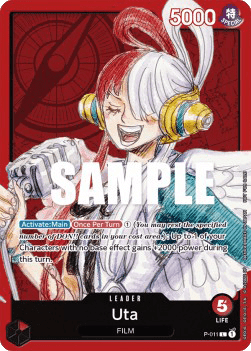 Uta (P-011) (V.1) - Promos (Leader) [P-011]