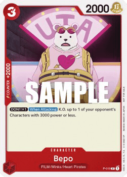 Bepo (P-019) (V.1) - Promos (Promo) [P-019]