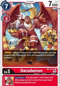Garudamon (BT11-013) (V.1) - Dimensional Phase (Common) [BT-11-013]