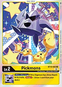 Pickmons (BT10-003) (V.1) - Official Tournament Pack Events (Alternative Art) [OTPE-BT10-003]