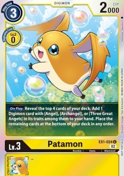 Patamon (EX1-024) - Official Tournament Pack Events (Alternative Art) [OTPE-EX1-024]