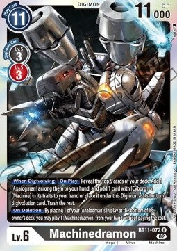 Machinedramon (BT11-072) - Dimensional Phase (Rare) [BT-11-072]