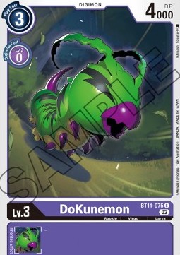 DoKunemon (BT11-075) (V.1) - Dimensional Phase (Common) [BT-11-075]