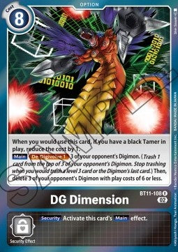 DG Dimension (BT11-108) - Dimensional Phase (Rare) [BT-11-108]
