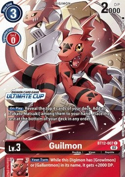 Guilmon (BT12-007) - Special Tournament Promos (Alternative Art) [STP-BT12-007]