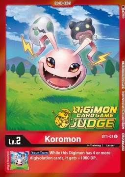 Koromon (ST1-01) - Judge Promos (Uncommon) [JP-ST1-01]