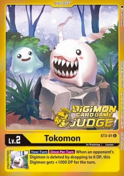 Tokomon (ST3-01) - Judge Promos (Uncommon) [JP-ST3-01]
