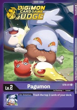 Pagumon (ST6-01) - Judge Promos (Uncommon) [JP-ST6-01]