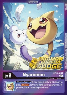 Nyaromon (ST10-01) - Judge Promos (Uncommon) [JP-ST10-01]