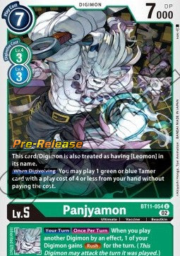 Panjyamon (BT11-054) - Promos: Dimensional Phase (Uncommon) [BT-11P-BT11-054]