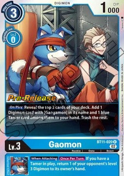 Gaomon (BT11-020) - Promos: Dimensional Phase (Rare) [BT-11P-BT11-020]