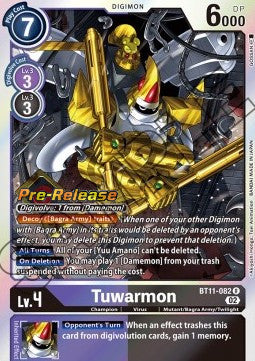 Tuwarmon (BT11-082) - Promos: Dimensional Phase (Rare) [BT-11P-BT11-082]