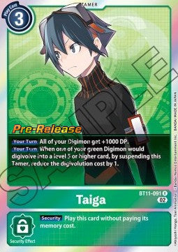 Taiga (BT11-091) - Promos: Dimensional Phase (Rare) [BT-11P-BT11-091]
