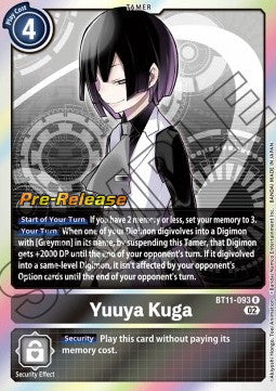 Yuuya Kuga (BT11-093) - Promos: Dimensional Phase (Rare) [BT-11P-BT11-093]