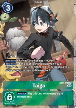 Taiga (BT11-091) (V.2) - Dimensional Phase (Alternative Art) [BT-11-091]