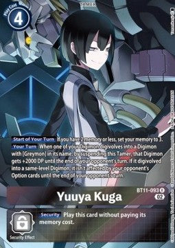 Yuuya Kuga (BT11-093) (V.2) - Dimensional Phase (Alternative Art) [BT-11-093]