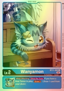 Wanyamon (BT11-002) (V.2) - Dimensional Phase (Common) [BT-11-002]